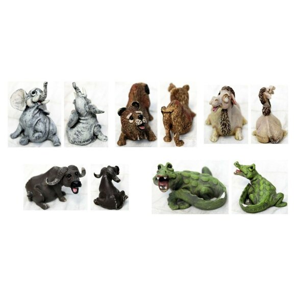 Holy Heard Pete Apsit Noah's Ark Figurine Set Home Decor 27 Animal Figures - Picture 10 of 12